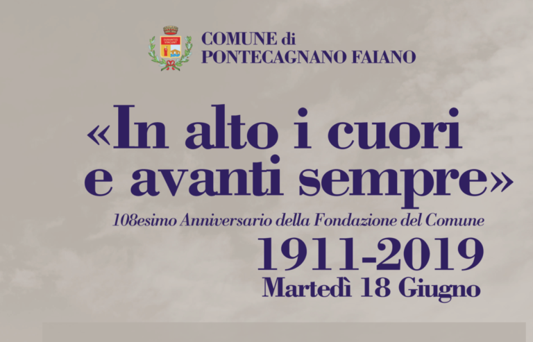 Pontecagnano Faiano: il comune festeggia il 108esimo anniversario