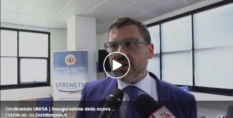 Costruendo UNISA, inaugurazione nuova Sala dottorandi, assegnisti e borsisti DICIV