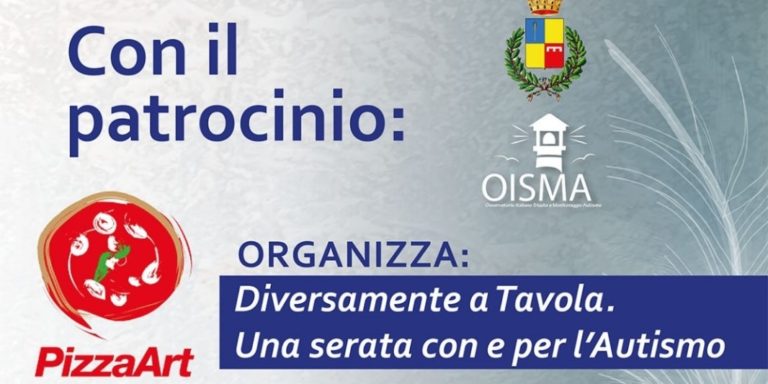 OISMA patrocinia “Diversamente a Tavola: una serata con e per l’Autismo”