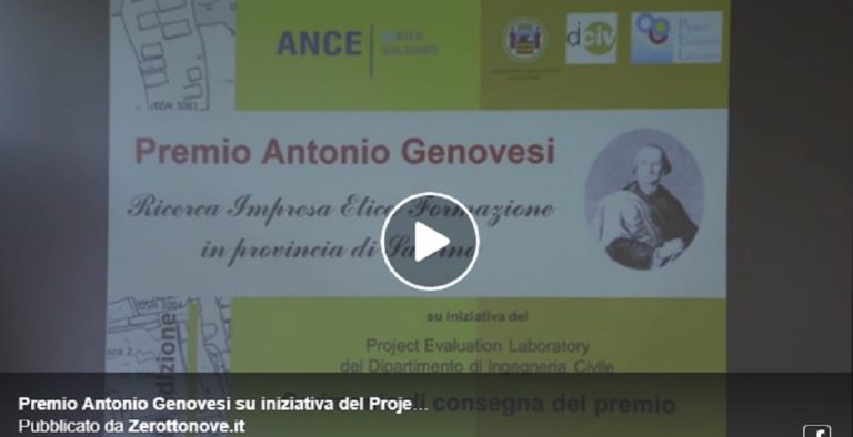 All’Unisa la Cerimonia del Premio Antonio Genovesi e del Premio Accademia Olimpica Nazionale Italiana