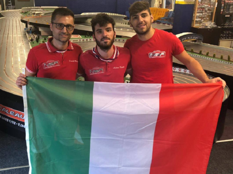 Tre giovani di Giffoni Sei Casali campioni del mondo di slot car