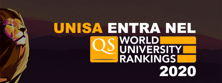 UNISA entra nel QS World Ranking 2020