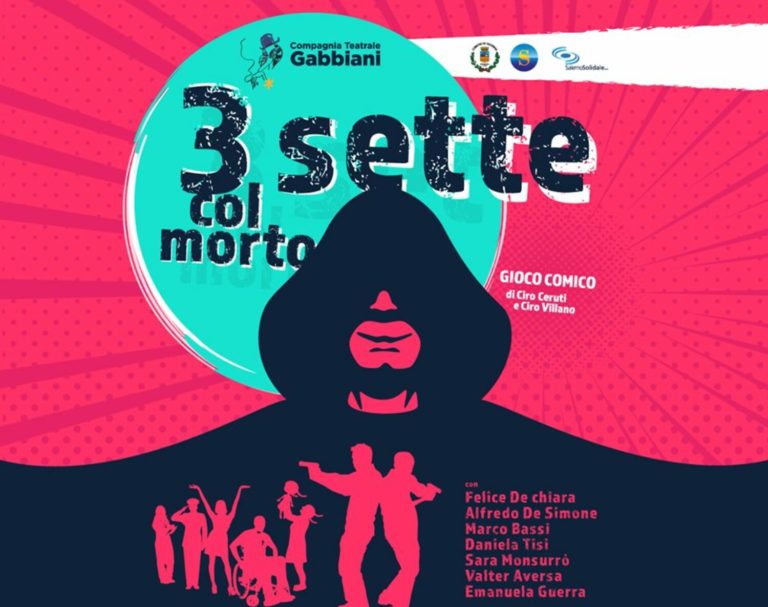 Baronissi Fest: giovedì 18 luglio lo spettacolo “3 sette col morto”