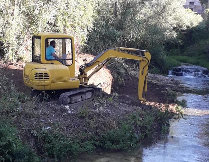 Pellezzano, lavori di messa in sicurezza e pulizia del fiume Irno