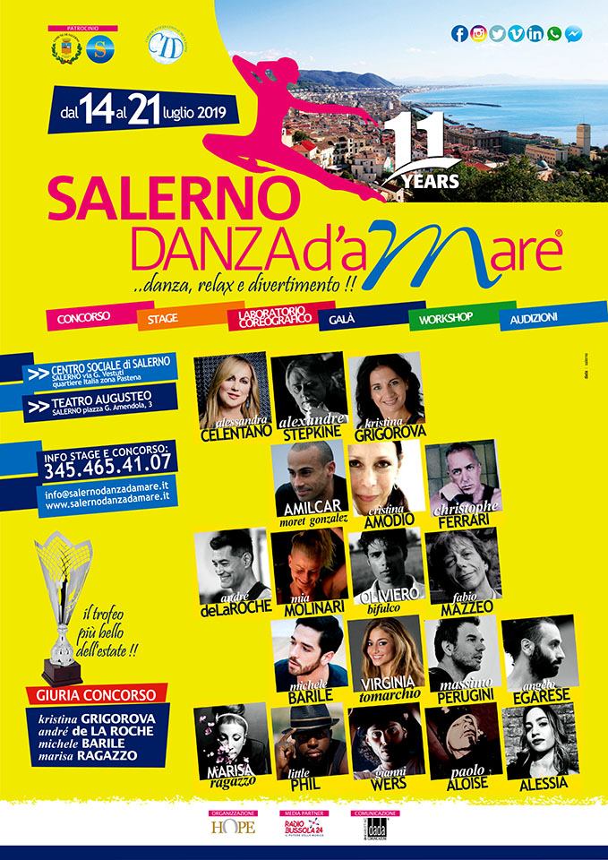 Salerno Danza d’aMare: proseguono le lezioni al campus estivo