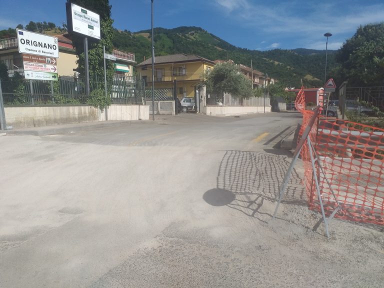 Baronissi, terminati lavori di sistemazione del manto stradale ad Orignano