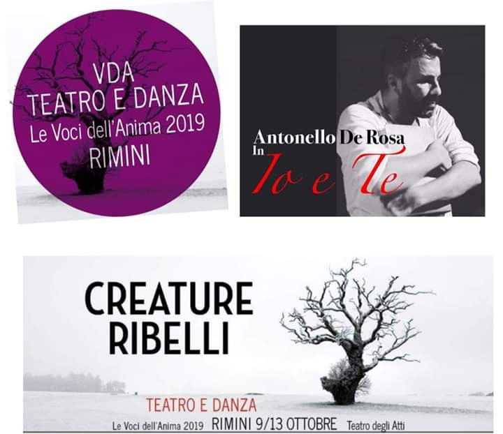 De Rosa ospite del Festival Nazionale di Teatro Le Voci dell’Anima di Rimini
