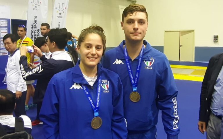 Universiade 2019, al PalaUnisa di Baronissi arrivano due medaglie per la scherma italiana