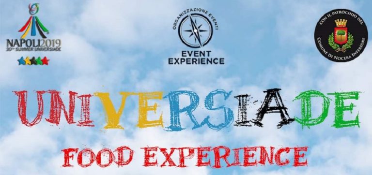 Nocera Inferiore: Universiade Food Experience, 3 giorni di sapori mondiali