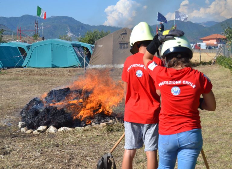 Protezione Civile Bellizzi: al via il 15° Campo Scuola