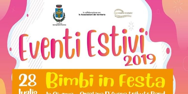 Gli eventi estivi 2019 a San Cipriano Picentino: calendario e programma Gli eventi estivi 2019 a San Cipriano Picentino: calendario e programma