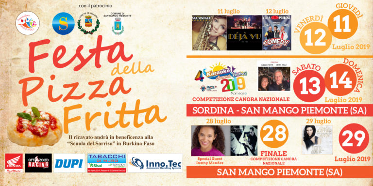 San Mango Piemonte, Festa della pizza fritta