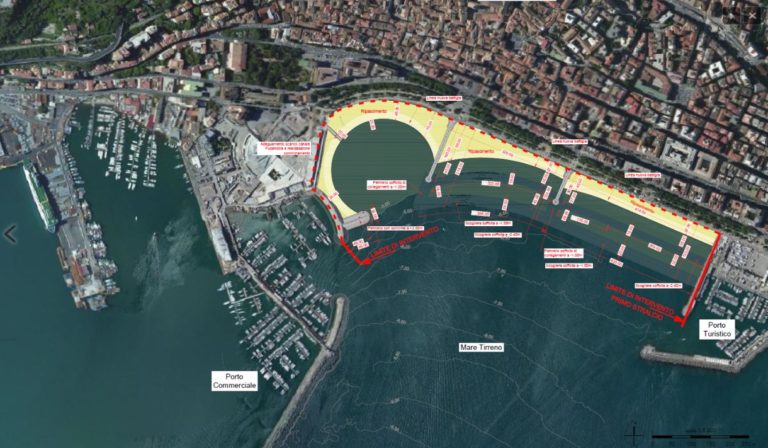 Da Santa Teresa al Porto Masuccio: ecco come si trasformerà il litorale di Salerno