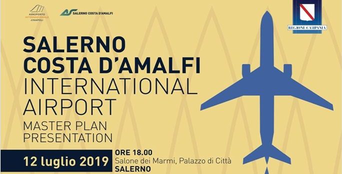 Aeroporto Salerno-Costa d’Amalfi, la presentazione del Master Plan