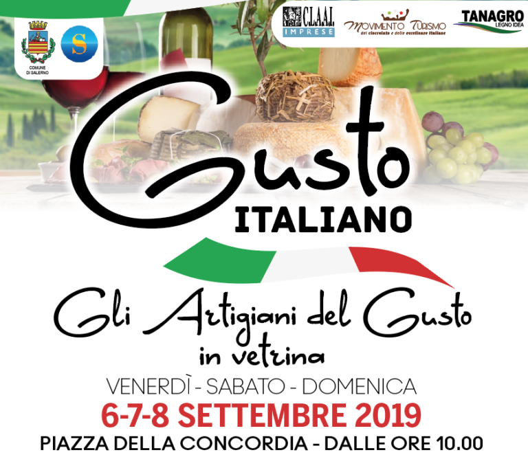 Torna a Salerno Gusto Italiano dal 6 all’8 settembre