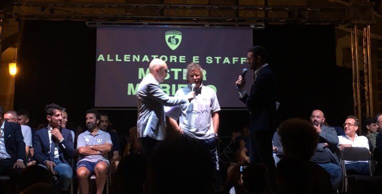 Cavese, grande festa per la presentazione della squadra in Piazza Duomo