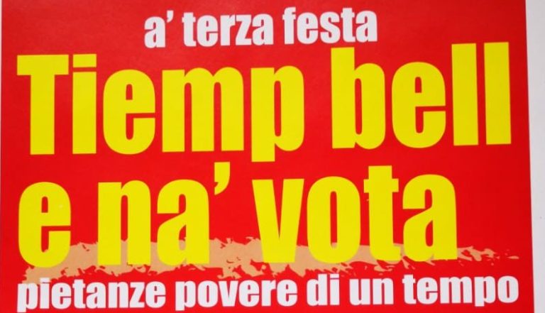 A Pizzolano di Fisciano ritornano “I tiemp bell e na’ vot”