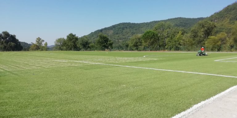 In corso lavori di riqualificazione a Contursi Terme