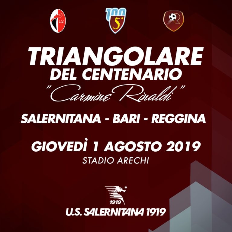 “Triangolare del Centenario”: vince il Bari, Salernitana deludente
