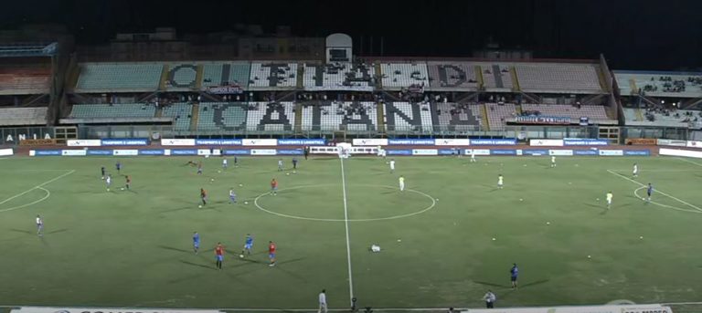 Catania-Cavese 4-0, punteggio severo per gli aquilotti. De Rosa fallisce un rigore