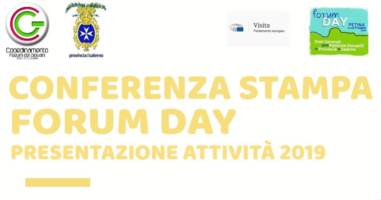 Torna il Forum Day: l’evento dedicato alle politiche giovanili