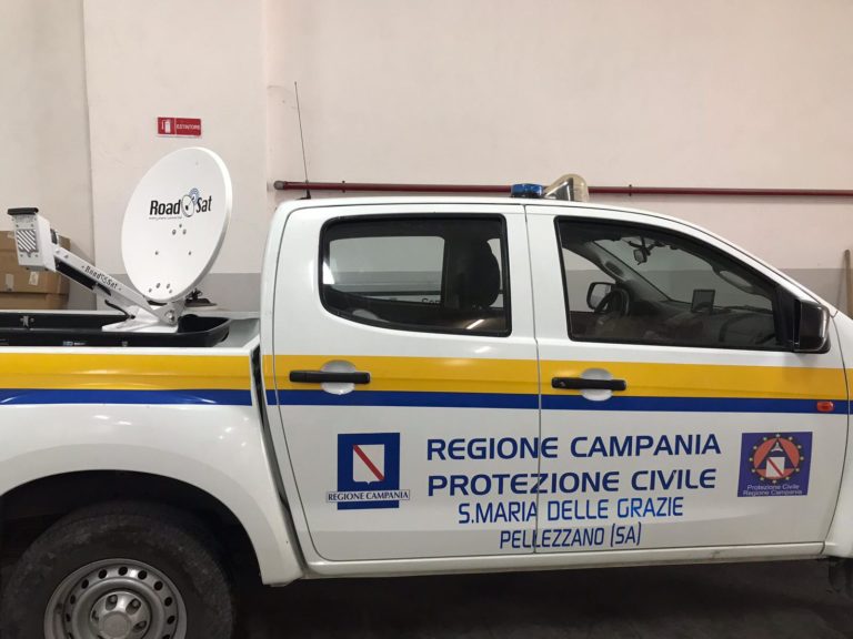 Il sistema “RoadSat” in dotazione alla Protezione Civile di Pellezzano