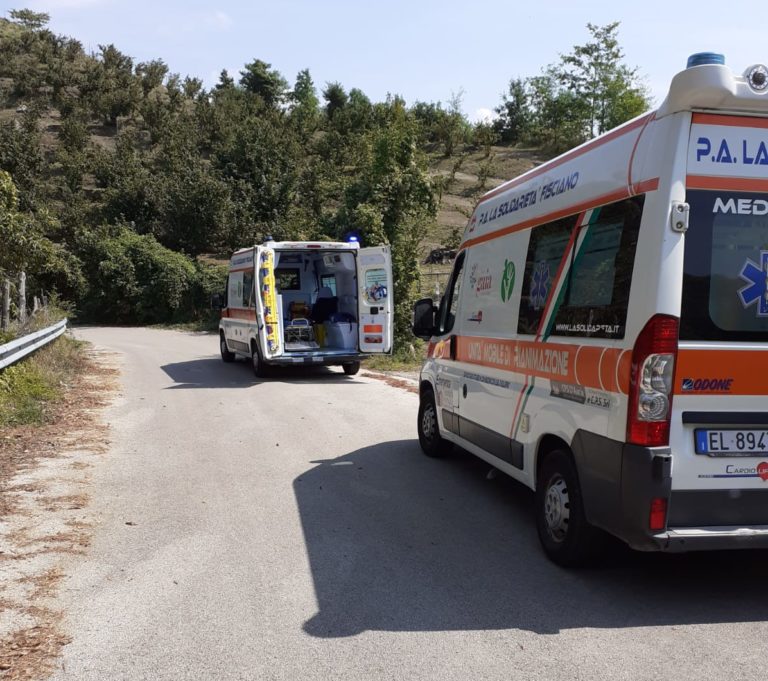 Calvanico, uomo cade in un dirupo in località Frassineto: i soccorsi