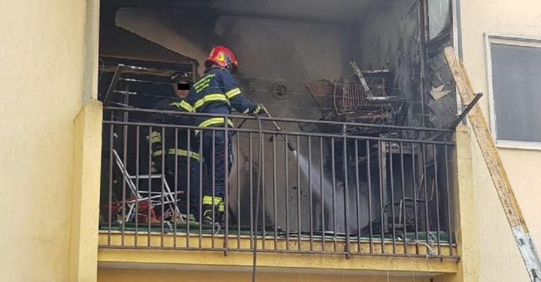 Battipaglia, incendio in un appartamento: evacuato l’intero palazzo