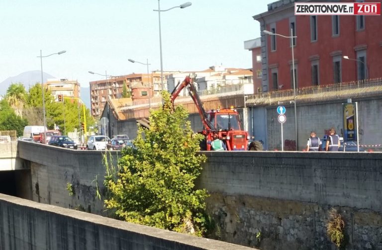 Nocera Inferiore: partiti i lavori di pulizia del fiume Sarno