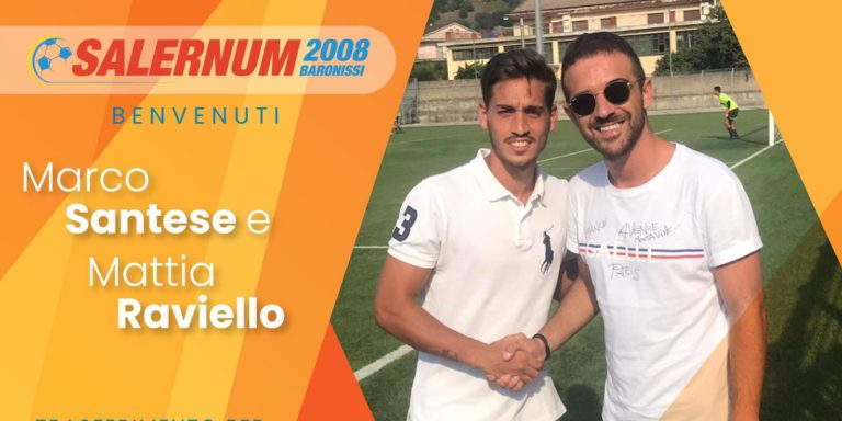 Salernum Baronissi, chiusura del Calciomercato estivo