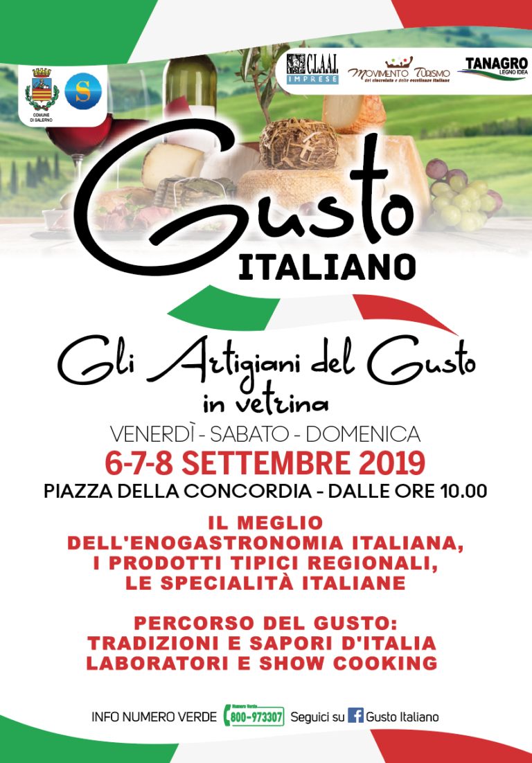 Gusto Italiano Salerno, presentata la seconda edizione