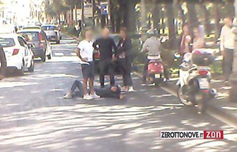 Salerno, incidente in via Lungomare Trieste