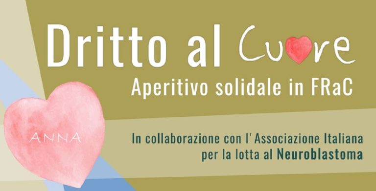 Baronissi, “Dritto al Cuore – Aperitivo solidale in FRaC”