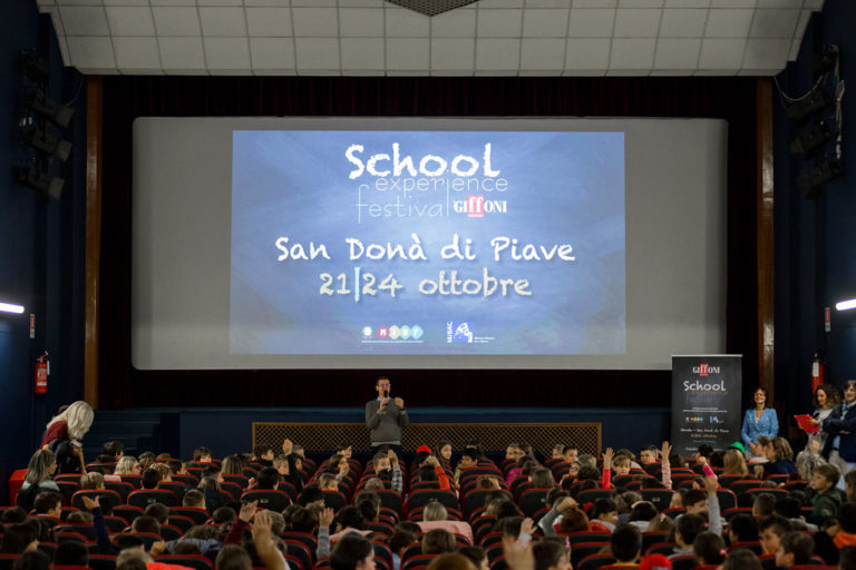 Giffoni: School experience al via a San Donà con il calore di 1500 studenti