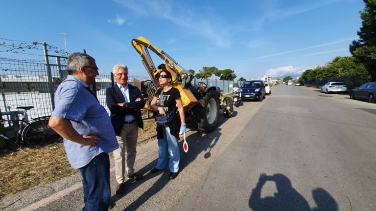 Salerno, bonifica di un’area di via Belvedere