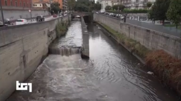 Nocera Inferiore: fiume sarno protagonista di un servizio del TG1