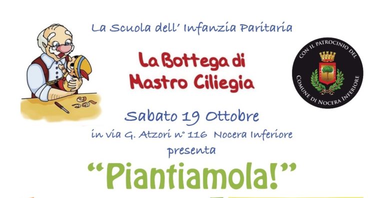 “Piantiamola”, il nuovo progetto educativo a Nocera Inferiore