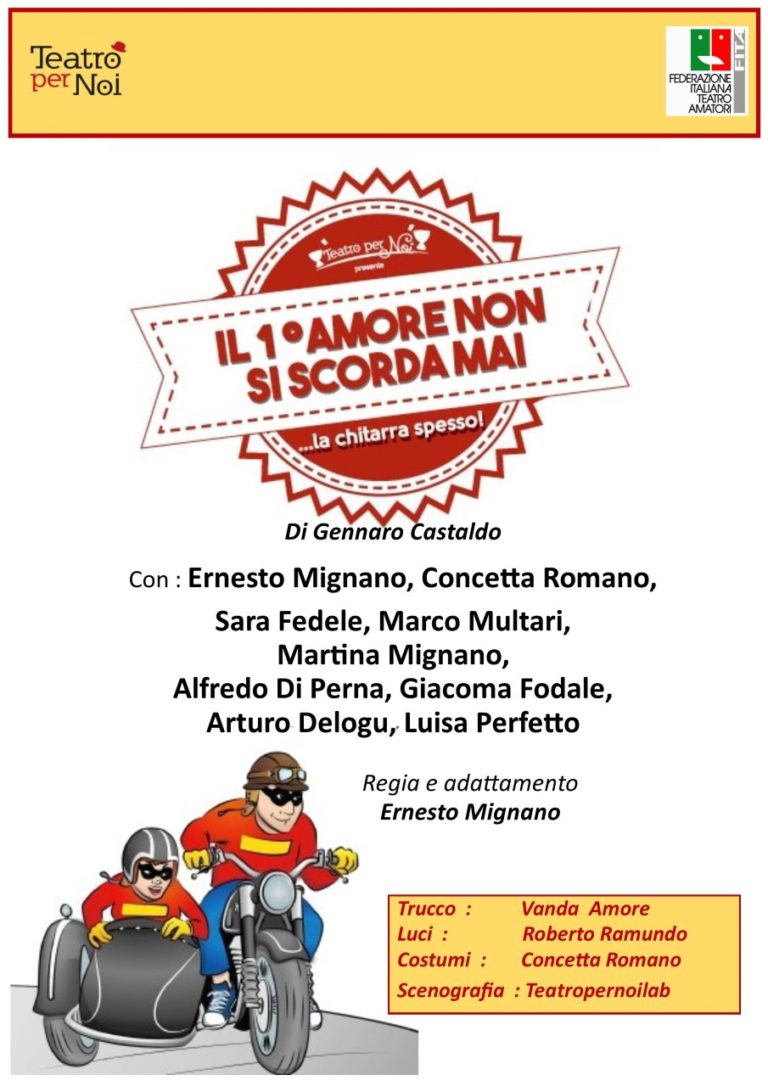 Al Teatro Arbostella “Il 1° amore non si scorda mai…la chitarra spesso”