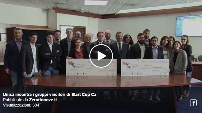 UNISA incontra i vincitori di Start Cup Campania 2019