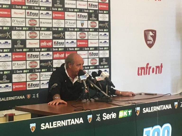 Salernitana, Ventura: ” Non vedo l’ora che giochi Dziczek”