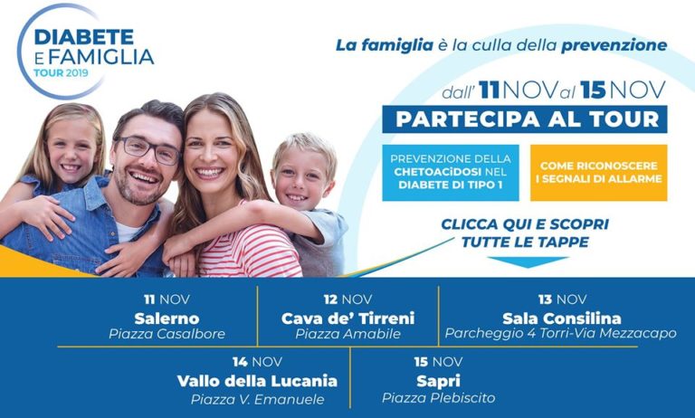 Giornata Mondiale contro il diabete, Salerno “culla della prevenzione”