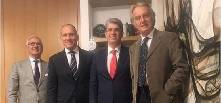 Il sindaco di Cava de’ Tirreni incontra Montezemolo