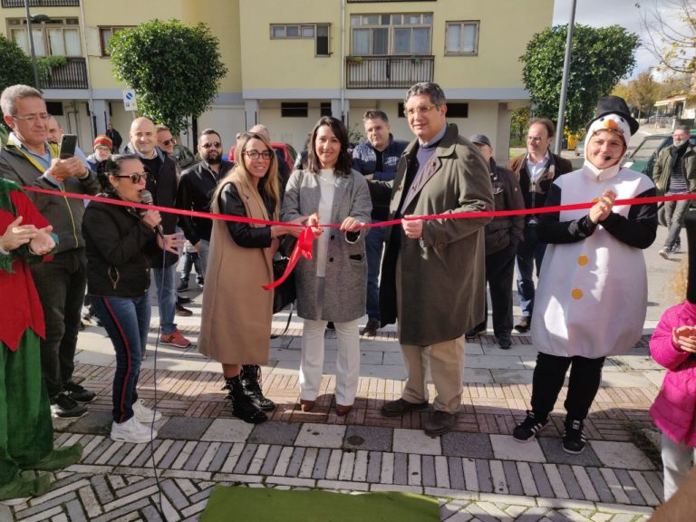 Nocera Inferiore, inaugurato il Parco Giochi di via Filangieri