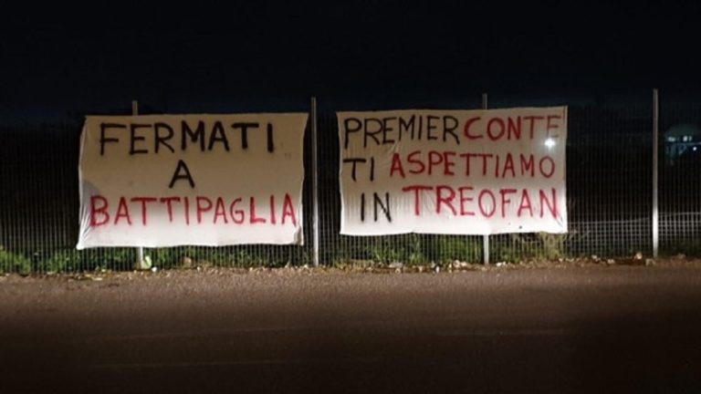 Battipaglia, Treofan: lavoratori chiedono al premier di fermarsi nello stabilimento