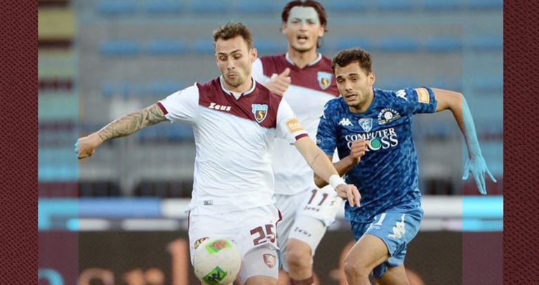 Empoli-Salernitana 1-1. Lombardi illude, La Gumina condanna