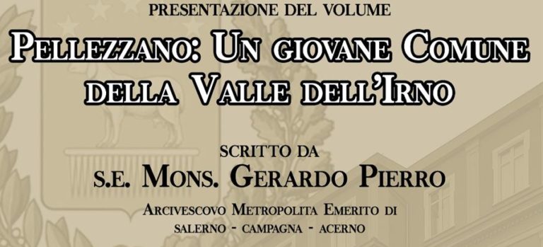 “Pellezzano un giovane Comune”, sabato 21 dicembre la presentazione del volume