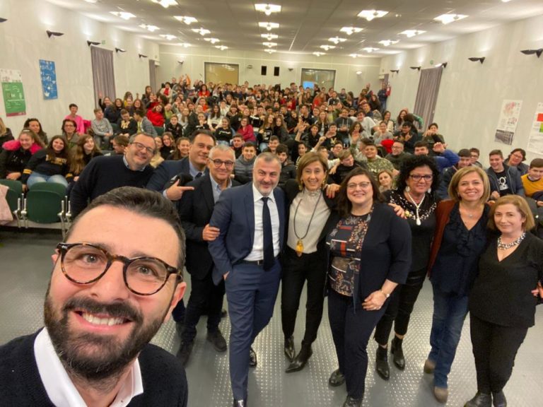 Pontecagnano, presentato il Liceo T.Tasso: folla di studenti al Museo