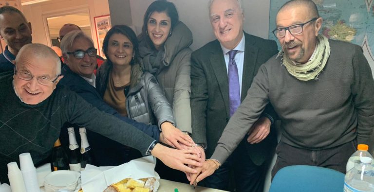 Baronissi, il sindaco Gianfranco Valiante in visita presso la sede de “Il Punto”