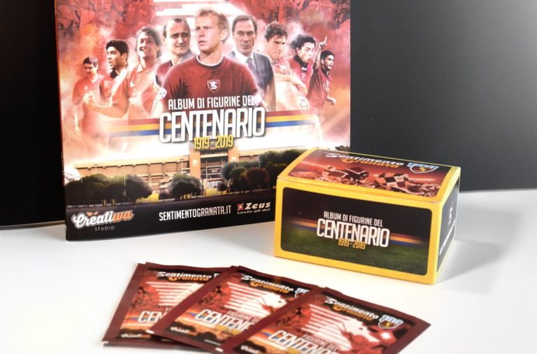 Sentimento Granata, l’album da collezione per il Centenario della Salernitana