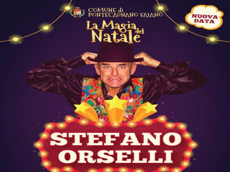 Pontecagnano, arriva Stefano Orselli a Sant’Antonio il 3 Gennaio